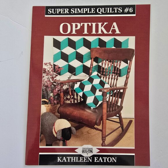 Super Simple Quilts #6 Optika By Kathleen Eaton Contemporary Quilting Softcover - Picture 9 of 16